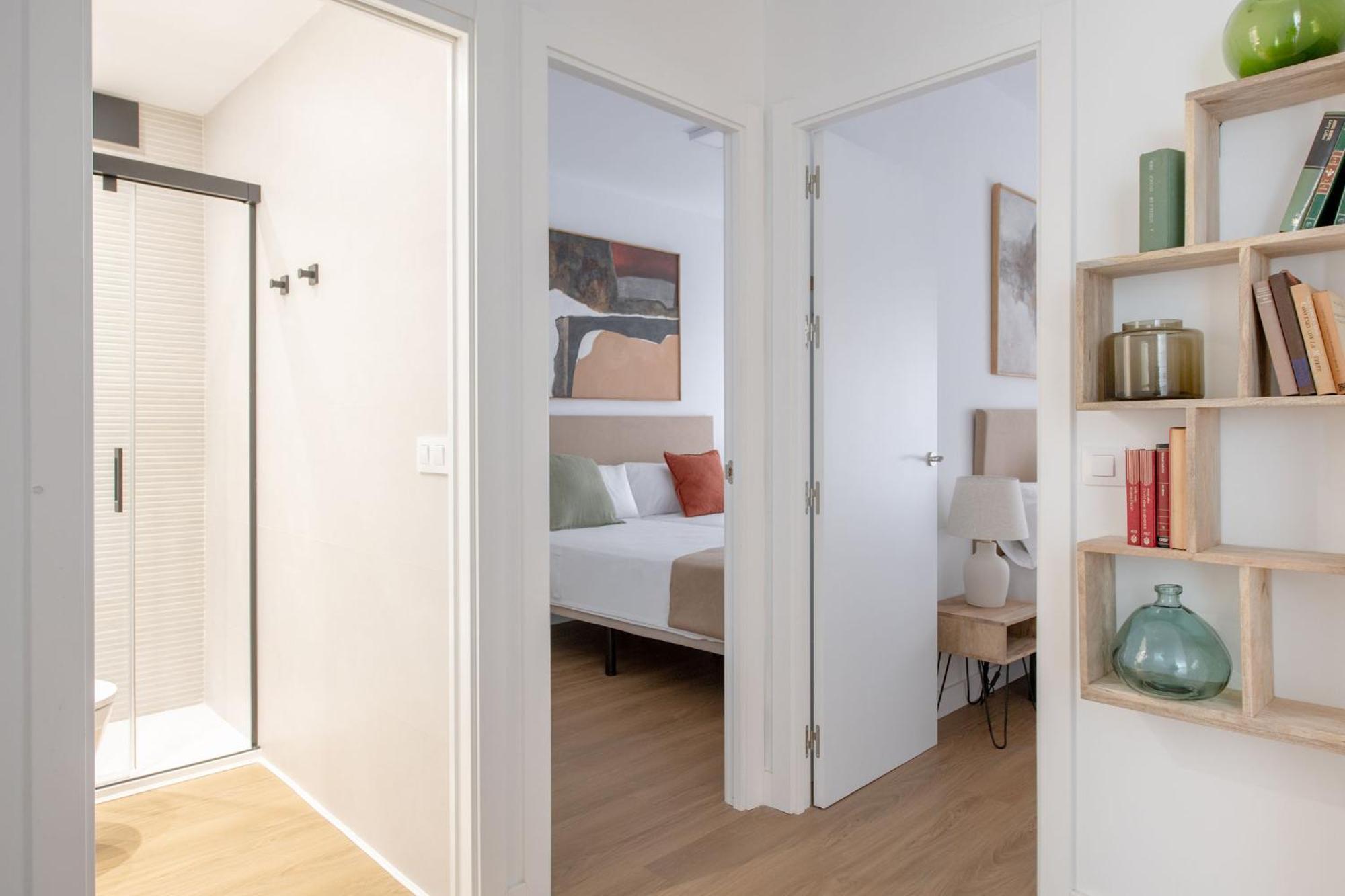 Magno Apartments Gonzalez Cuadrado Sevilla Bagian luar foto
